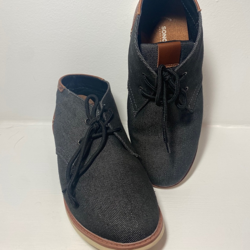 Boy’s Sonoma Denim Booties Size 6M